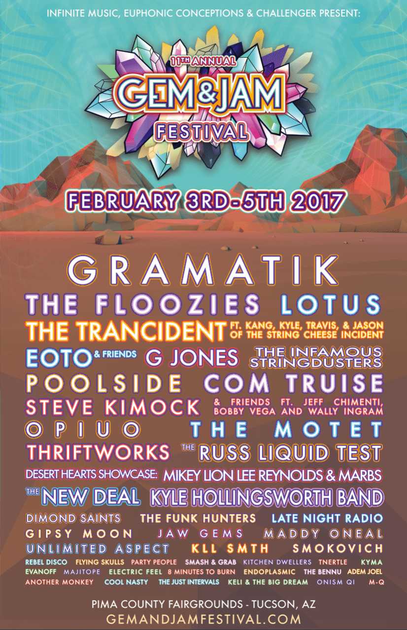 Arizona's Gem and Jam Festival Drops Best Lineup Yet | EDM ...