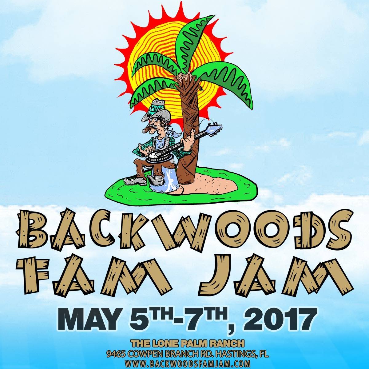 New Florida Music Festival Backwoods Fam Jam Announces Lineup