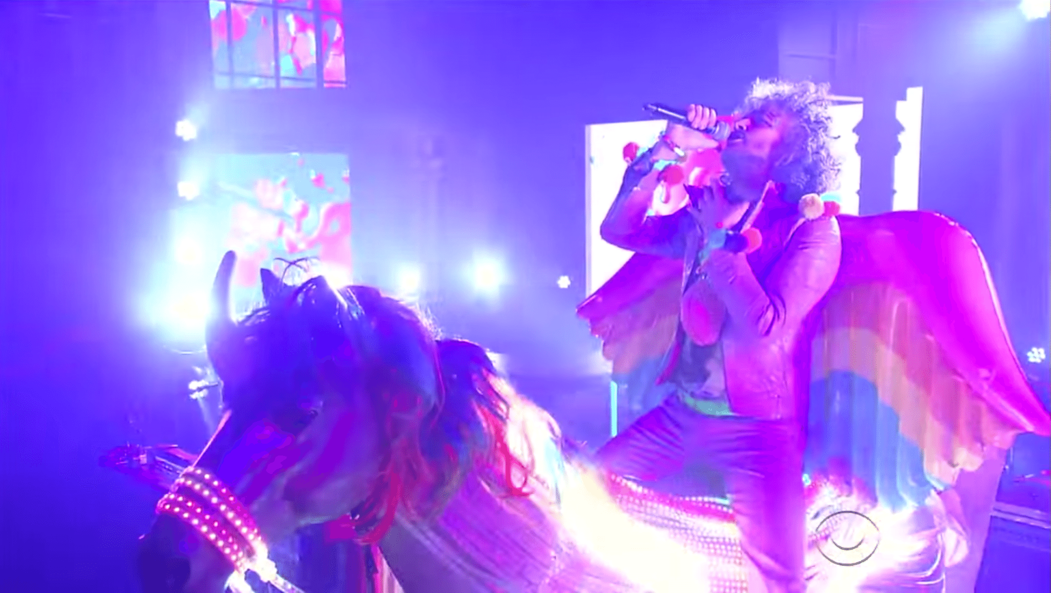 The Flaming Lips Perform "There Should Be Unicorns" On Colbert