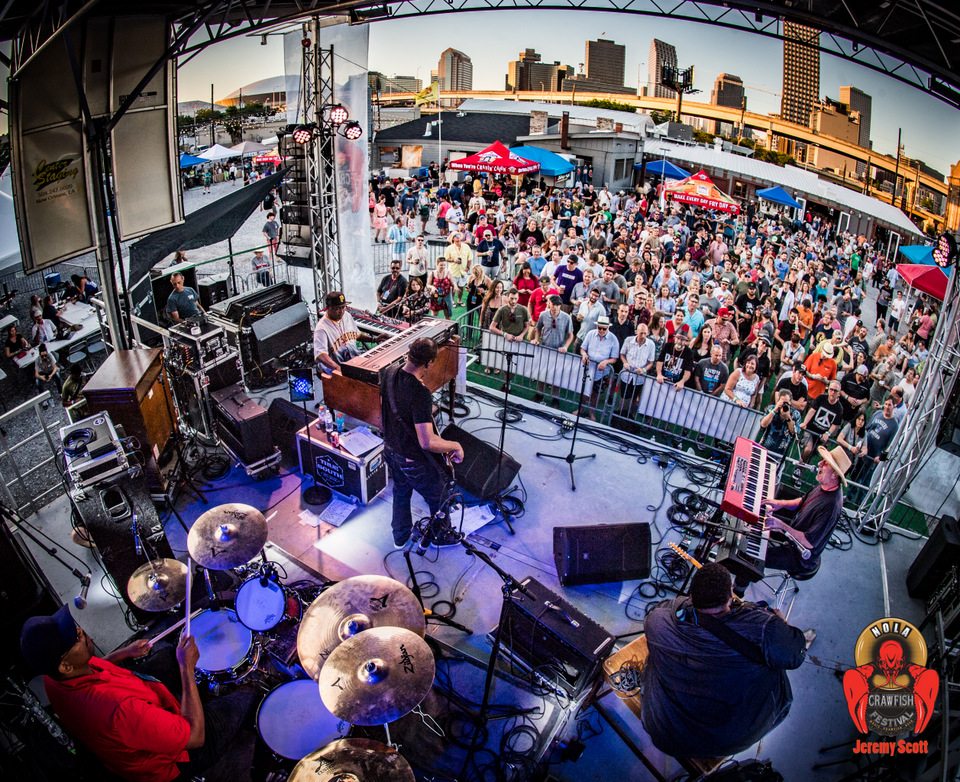 NOLA Crawfish Festival Braves The Rain And Closes Out In Funky Style