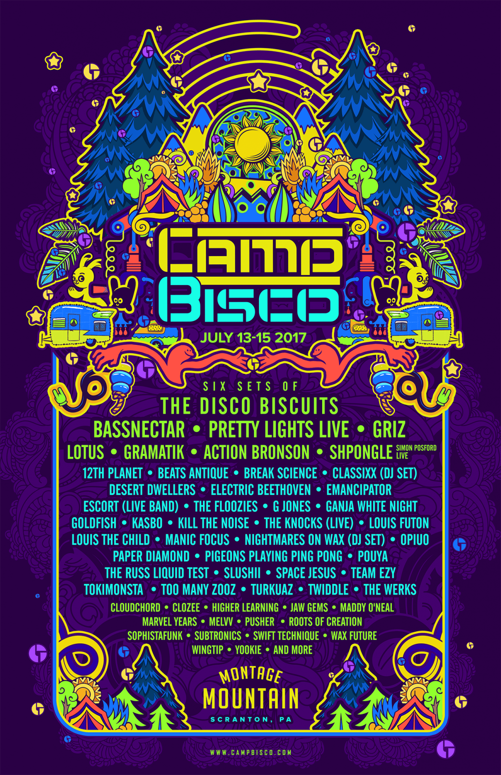 Camp Bisco Program Guide Reveals New Disco Biscuits Dates