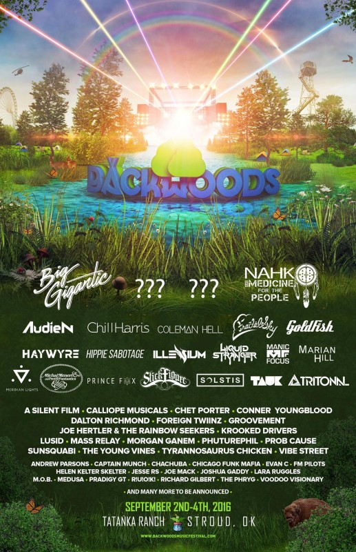 Backwoods Music Festival Announces Initial Lineup With Big Gigantic