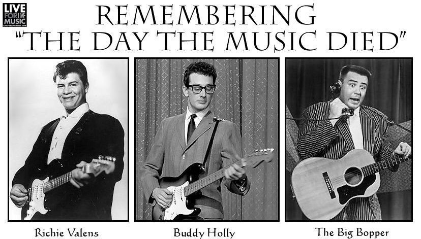 Remembering Buddy Holly Ritchie Valens And The Big Bopper On The Day The Music Died