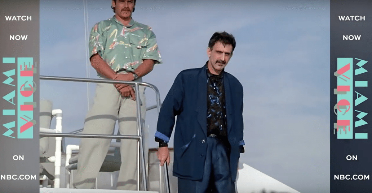 Frank Zappa Once Played A High-Volume Drug Dealer On Miami Vice - Watch