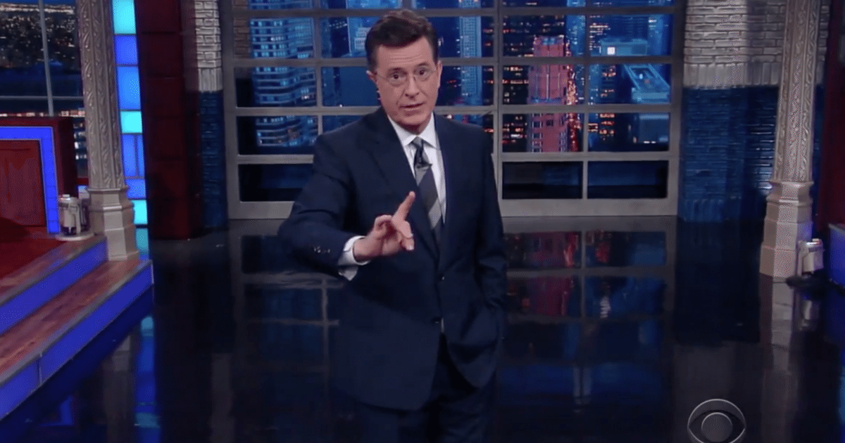 Watch Stephen Colbert Channel His Inner David Byrne And Cover The