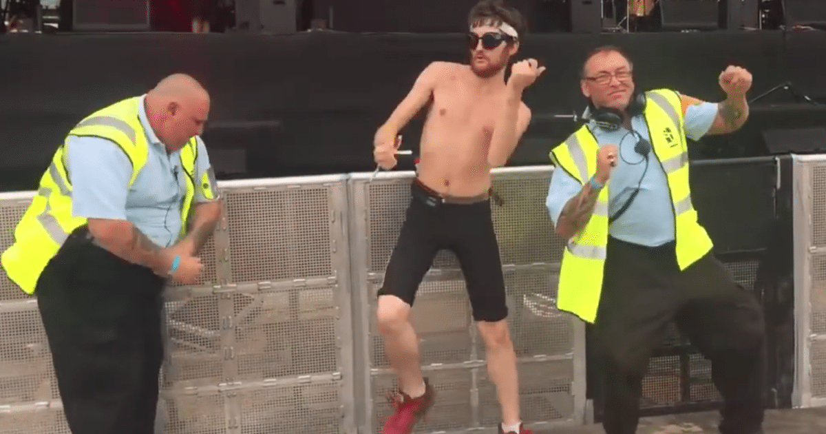 This Video Of Festival Security Guards Dancing To Phish's 'Tube' Jam Is Everything