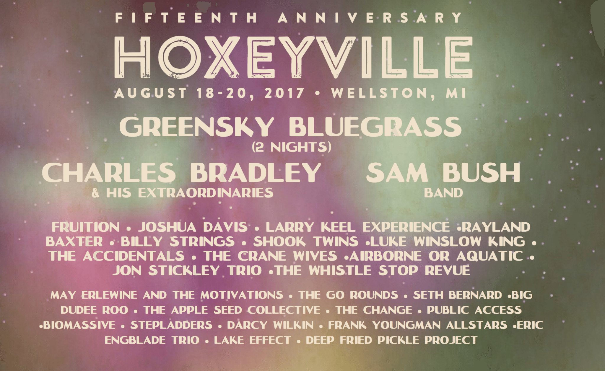 Hoxeyville Music Festival To Bring Greensky Bluegrass, Sam Bush