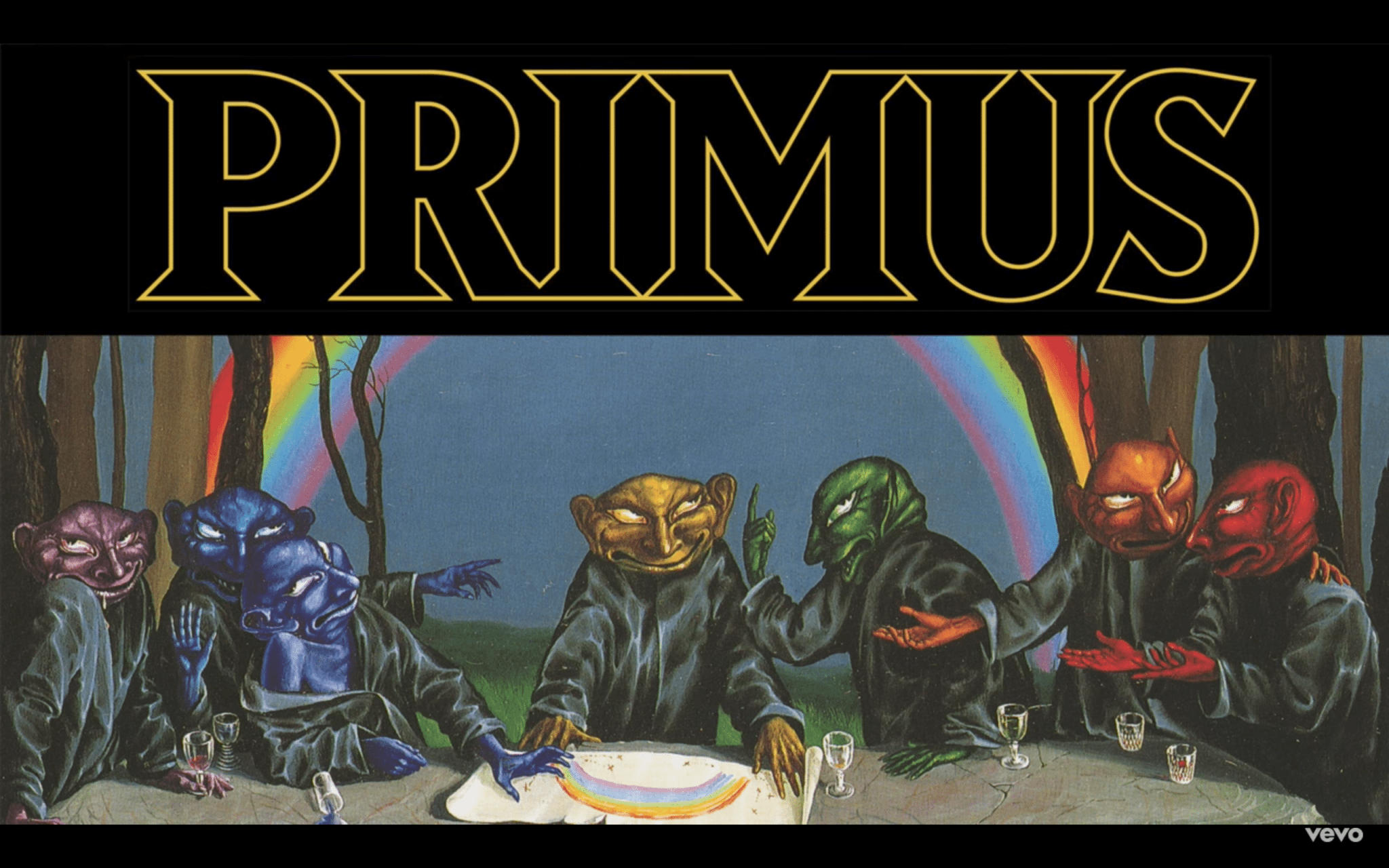 Primus Shares New Album "The Desaturating Seven" Inspired By Rainbow