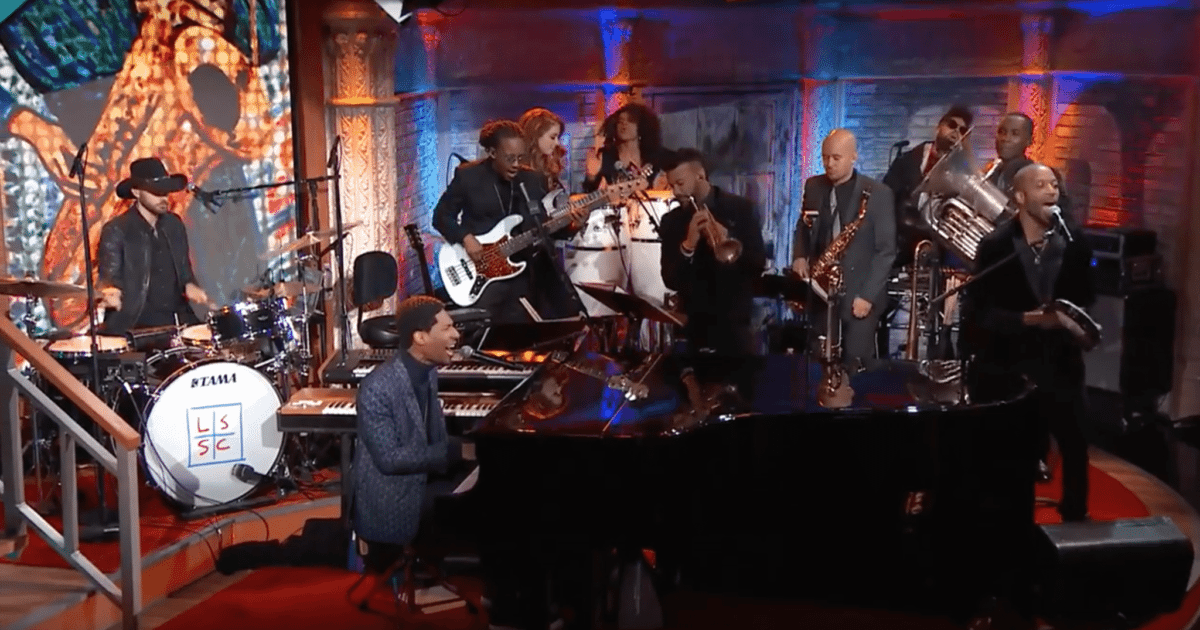 Trombone Shorty Leads Yet Another Allen Toussaint Cover On Colbert [Watch]