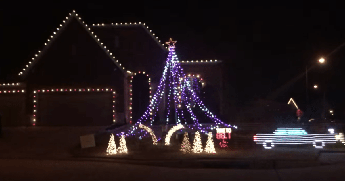 These Christmas Decorations Mash Up Houston Rap & Are Extra AF