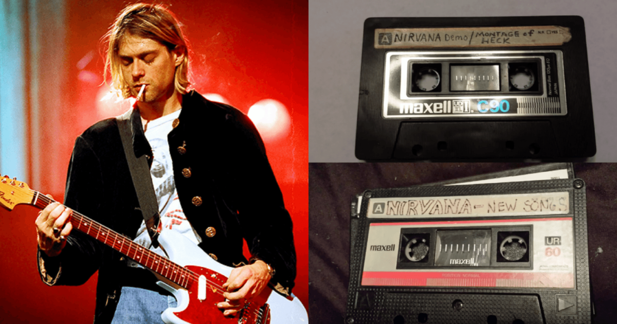 Rare Nirvana Demo Tapes Straight From Kurt Cobain Emerge On YouTube ...