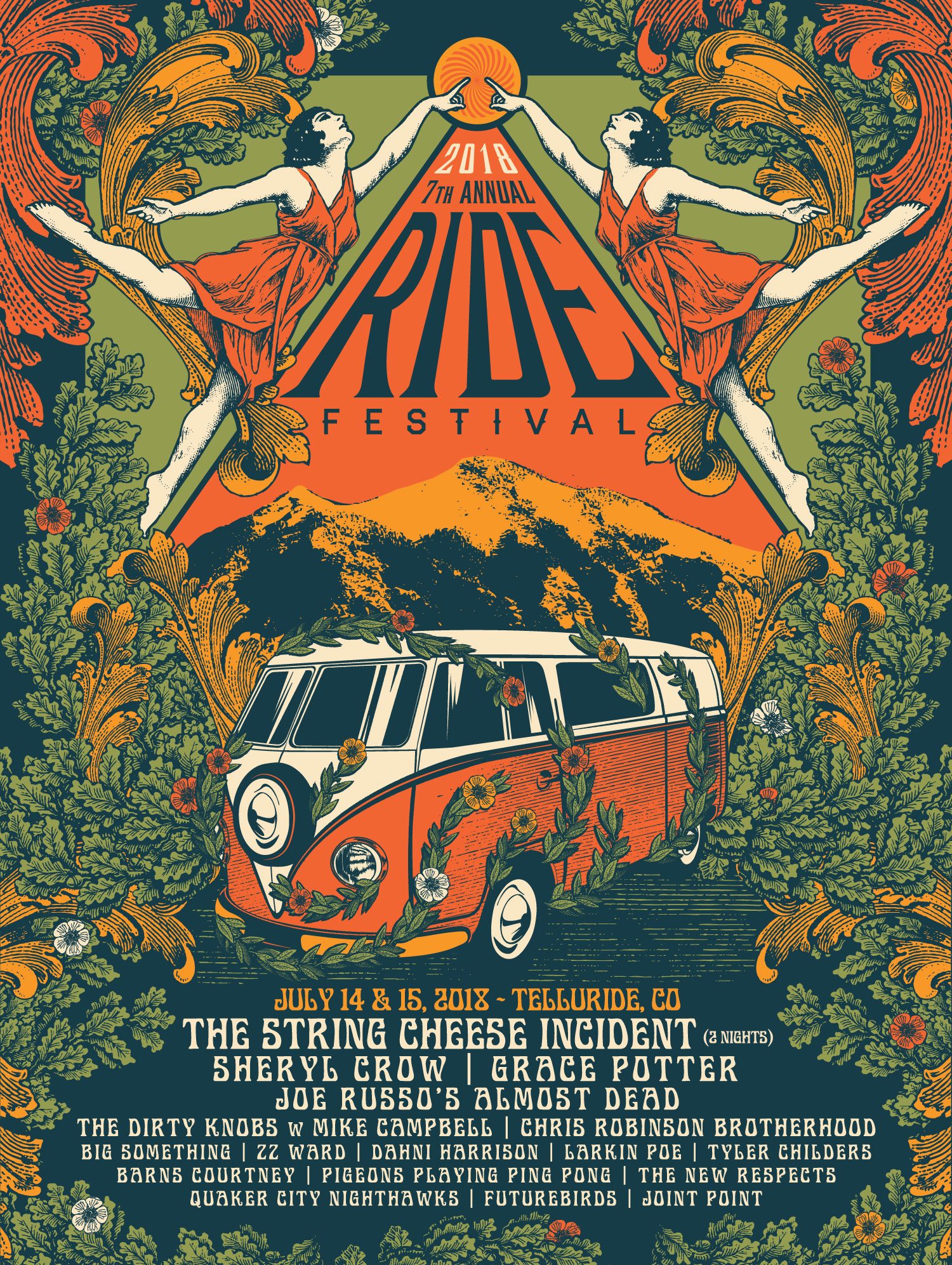 RIDE Festival Announces 2 Nights Of SCI, Plus JRAD, Grace Potter