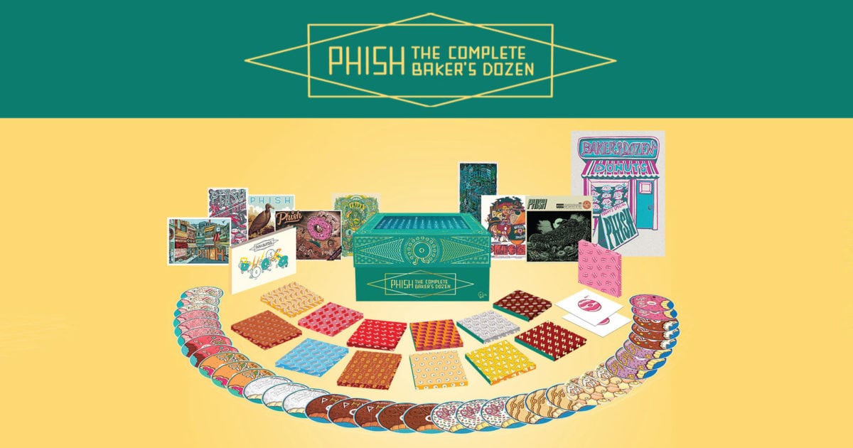 Phish Announces "The Baker's Dozen Live At Madison Square Garden" Box Set