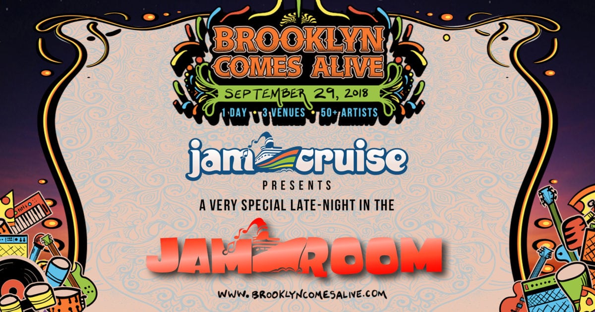 Jam Cruise Announces Hosts For Brooklyn Comes Alive Jam Room
