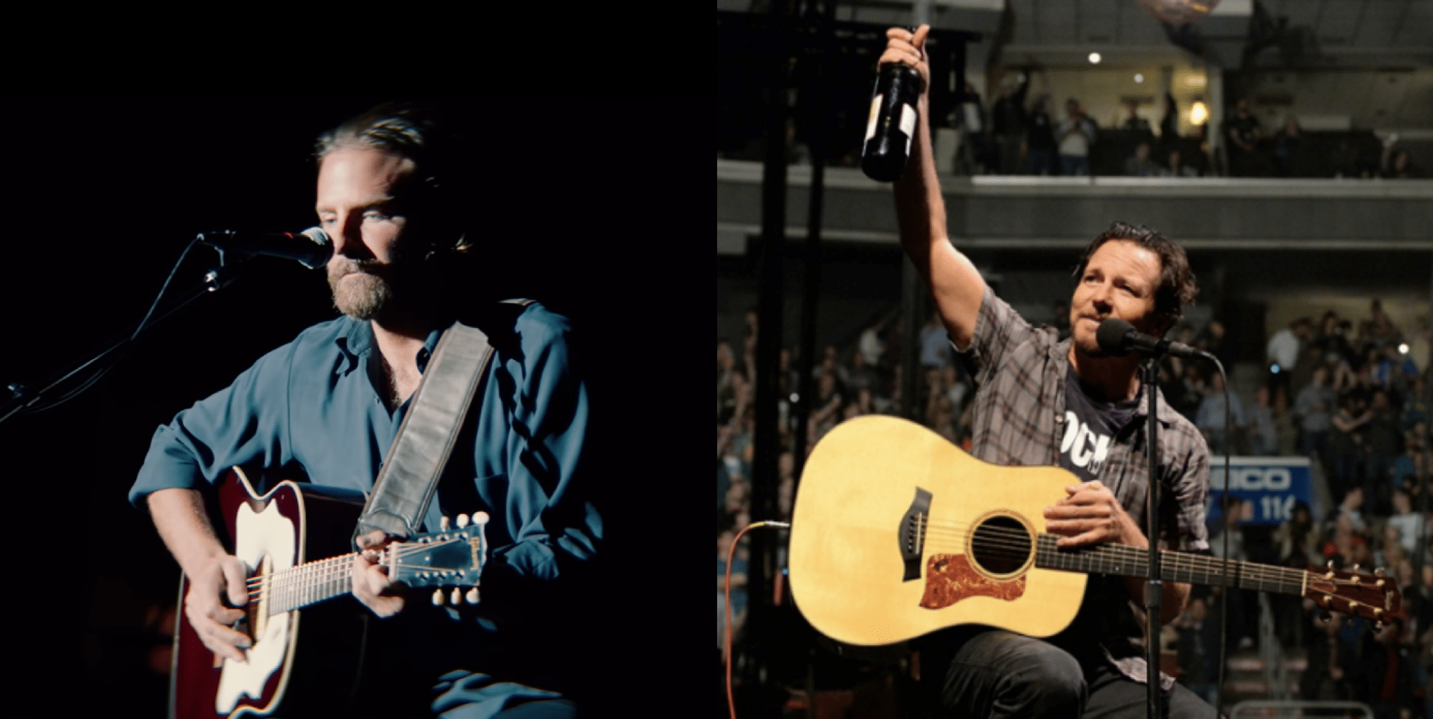Watch Eddie Vedder S Meta Rendition Of Bradley Cooper S A Star Is Born Track Maybe It S Time Video