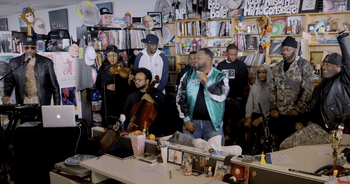 Wu-Tang Clan Celebrates 25 Years Of '36 Chambers' With 'Tiny Desk Concert'