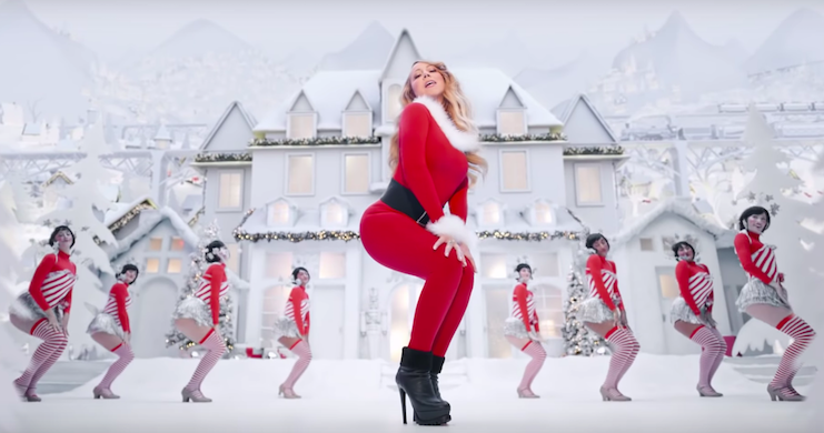 Mariah Carey Shares New Music Video For "All I Want For Christmas Is ...