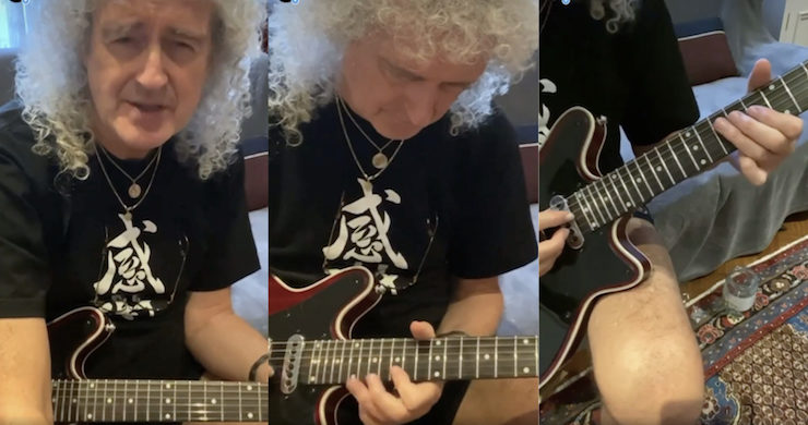 Brian May Offers Bohemian Rhapsody Guitar Solo Tutorial Via Instagram Live Watch