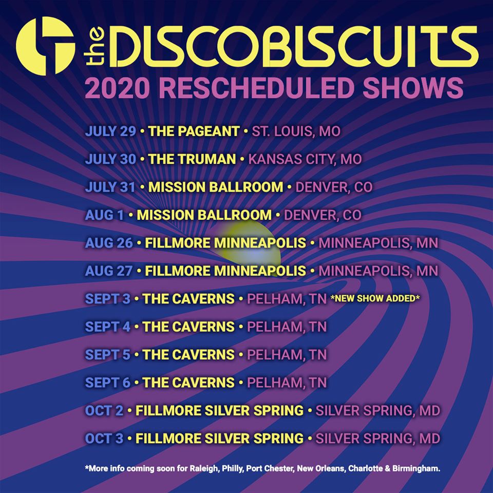 disco biscuit concert poster august 2016