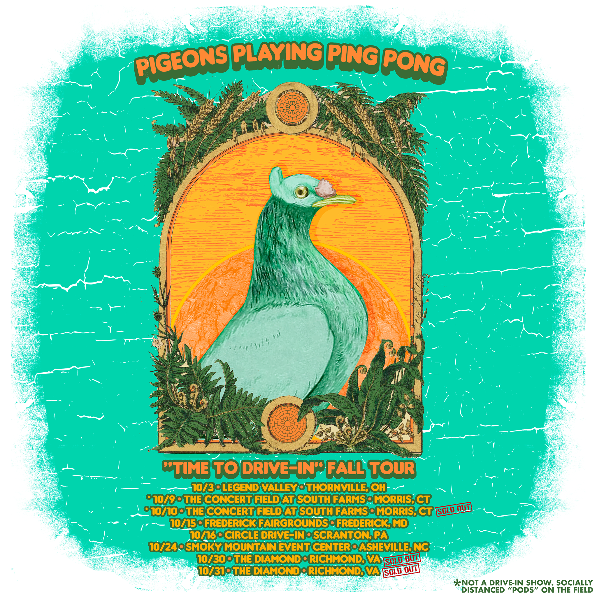 Pigeons Playing Ping Pong Announce 'Time To DriveIn' Fall Tour Dates
