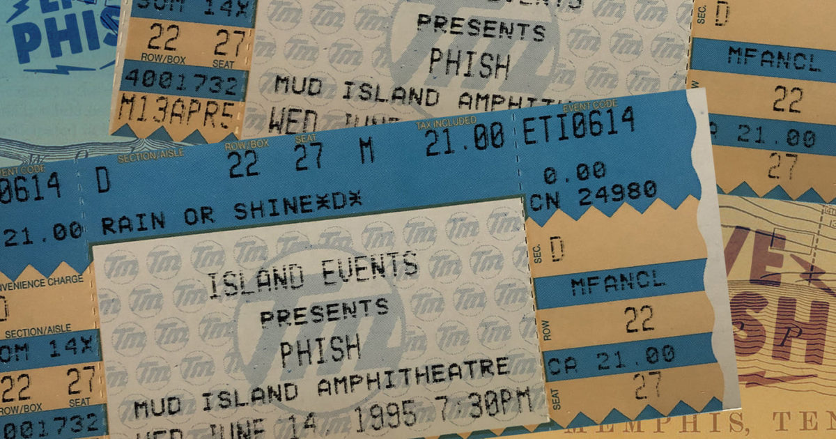 LivePhish Announces Mud Island 6/14/95 Archival Release Ft. 50Minute