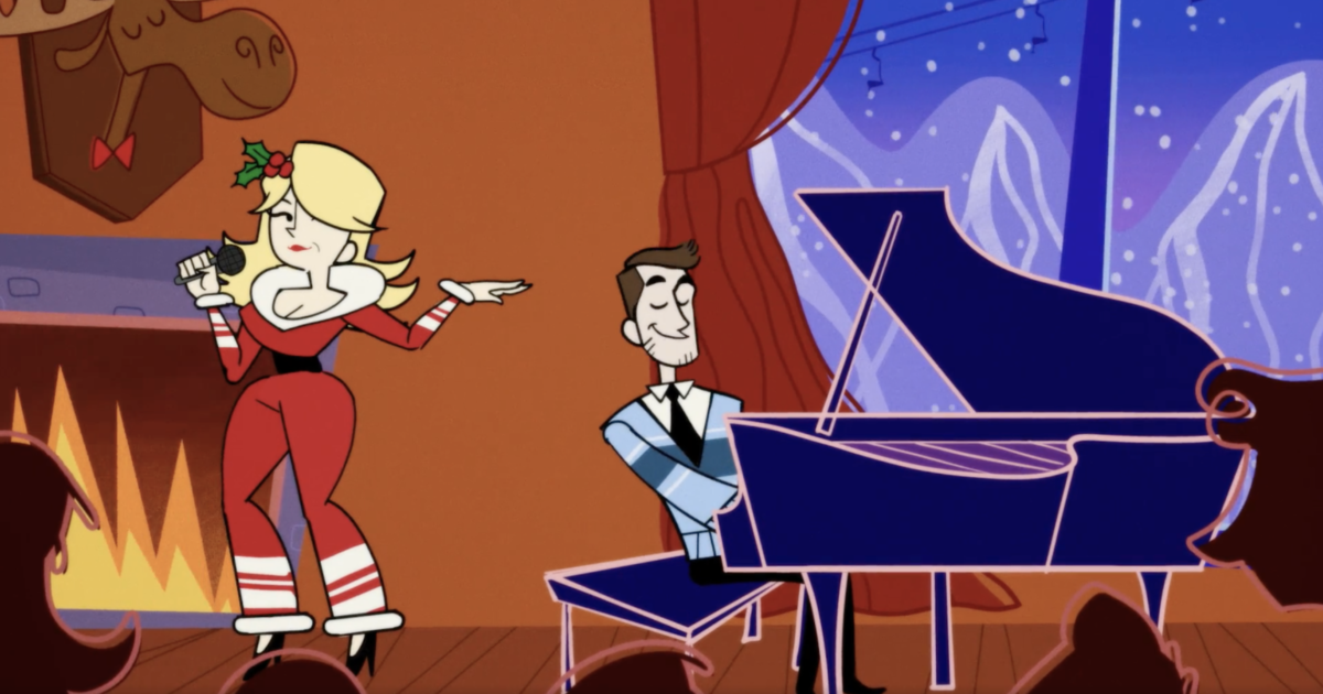 Dolly Parton & Michael Bublé Get Animated In 