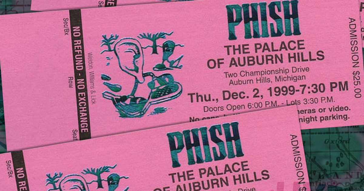 LivePhish Announces Archival Release Of 12/2/99 At The Palace Of
