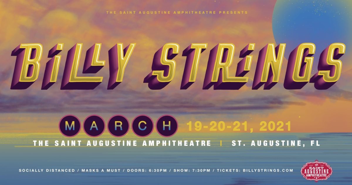 Billy Strings Announces SociallyDistanced Concerts At St. Augustine