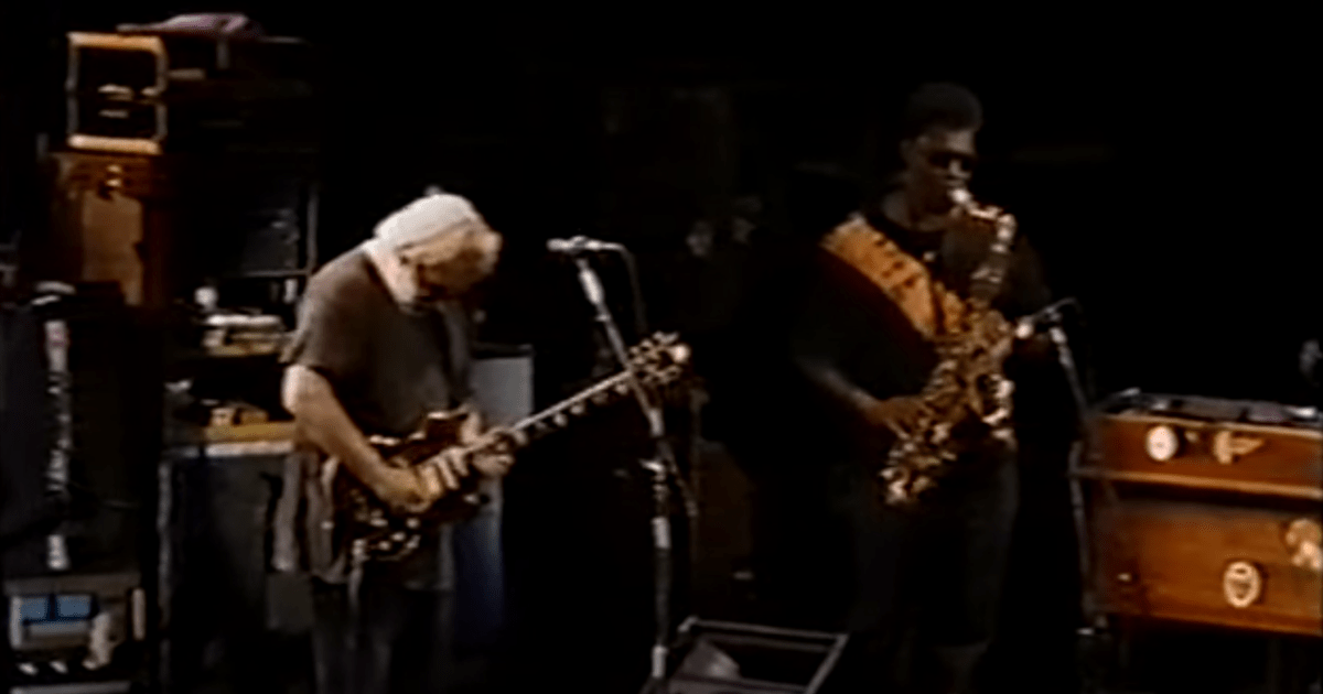 Grateful Dead Welcome Clarence Clemons At Shoreline