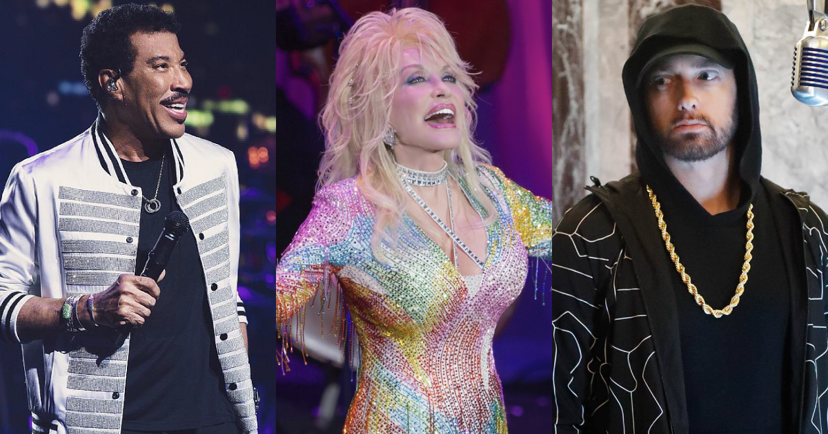 Rock & Roll Hall Of Fame Reveals 2022 Nominees Eminem, Dolly Parton