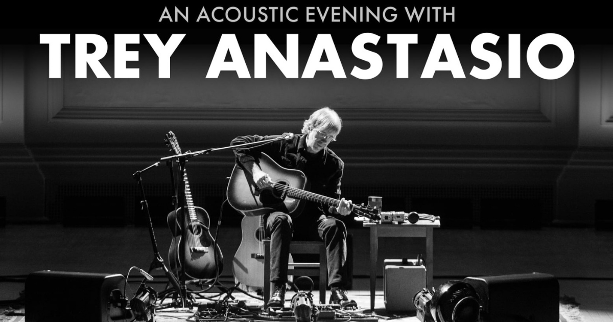 Trey Anastasio Announces 2022 Solo Acoustic Tour Dates