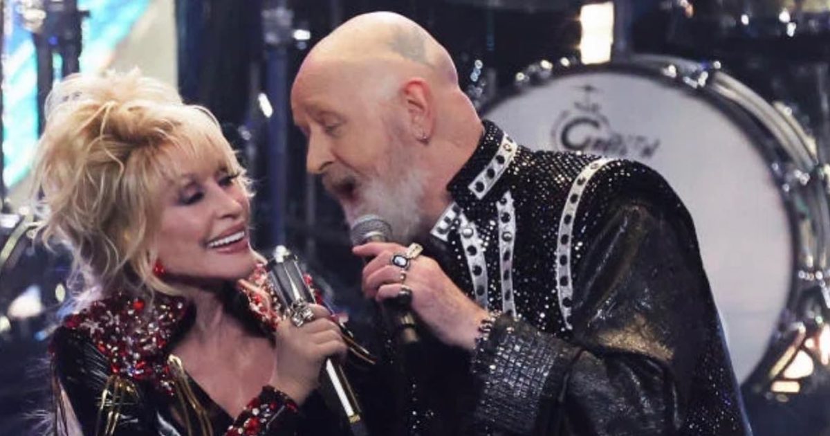 Dolly Parton Performs Jolene With Judas Priests Rob Halford And More At Rock Hall Inductions 