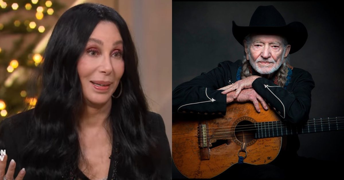 Cher & Kelly Clarkson Trade Stories Of Willie Nelson's Tour Bus "It