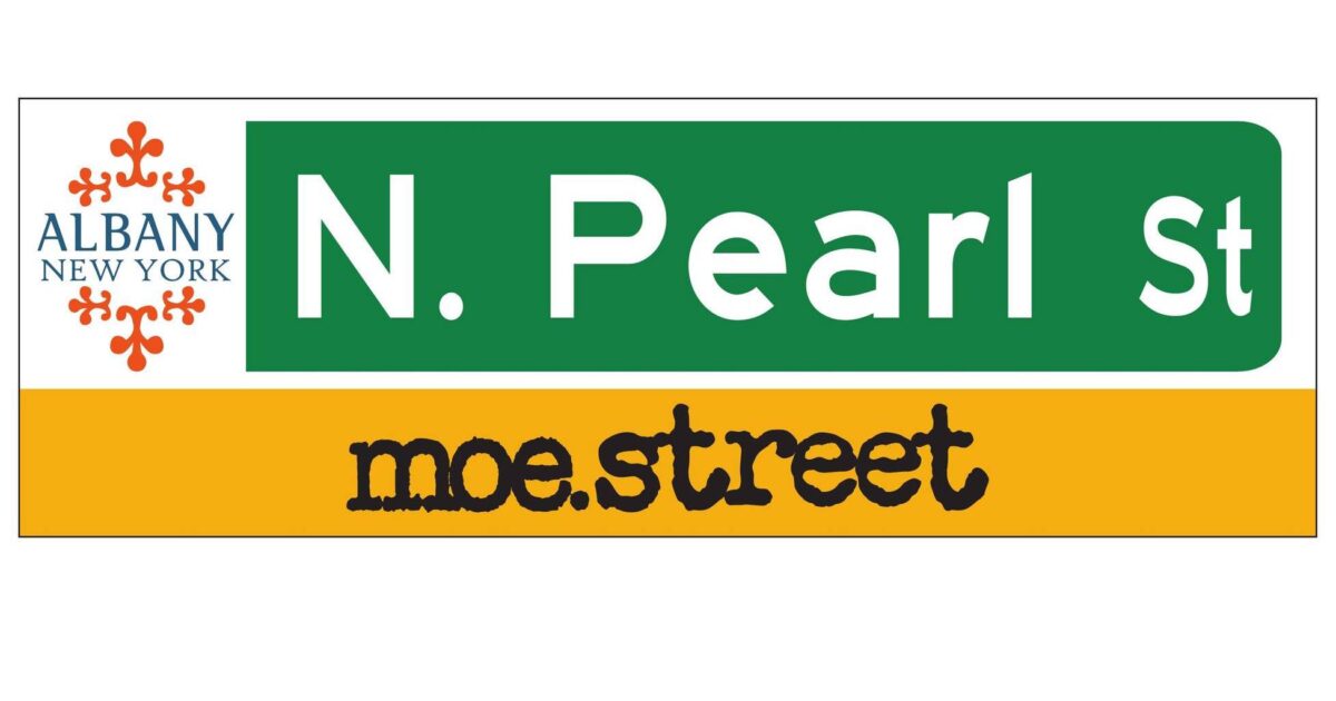 Albany, NY Renames N. Pearl Street "moe.street" In Honor Of moe.day