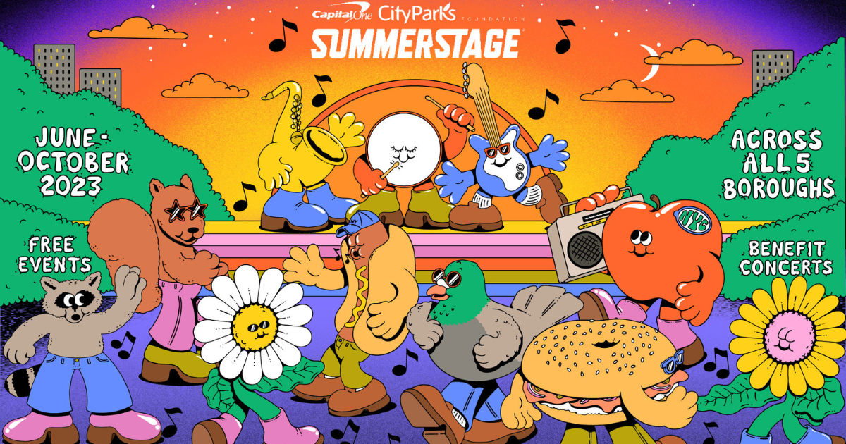 SummerStage NYC Announces Extensive 80-Show Lineup