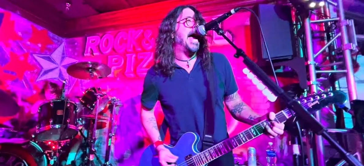 Dave Grohl & Shane Hawkins Link Up With Taylor Hawkins' Old Cover Band