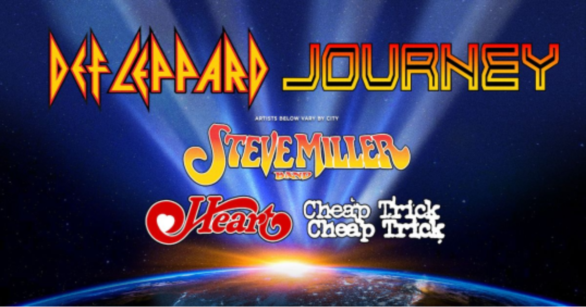 Journey & Def Leppard Announce CoHeadlining Tour With Cheap Trick