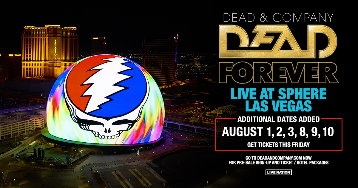 Dead & Company Announce 6 New Sphere Dates, Bringing Residency Total To