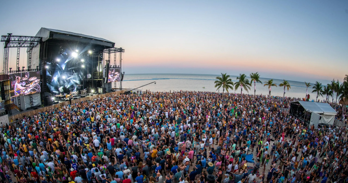 Phish band performing live in 2025