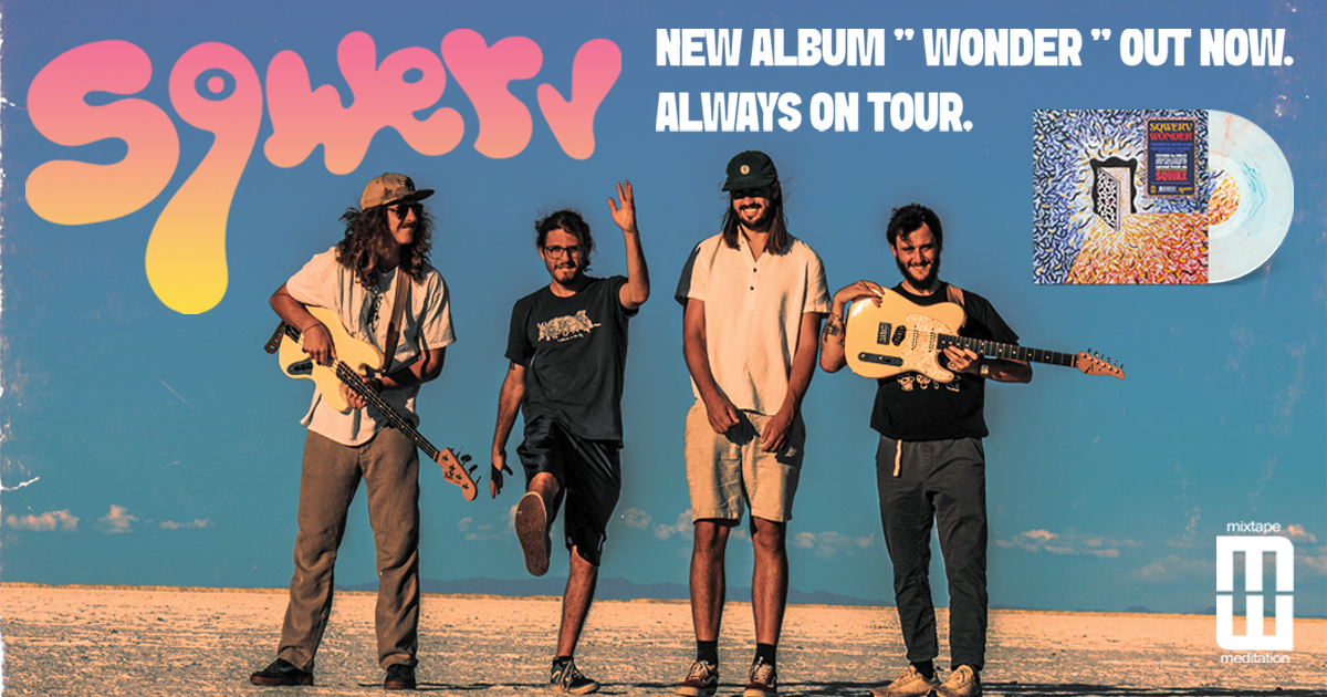 Win Sqwerv Tour Tickets (Your Show Of Choice) + ‘Wonder’ EP on Vinyl