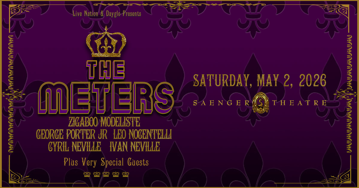 The Meters To Reunite At New Orleans, LA’s Saenger Theatre During Jazz Fest 2026