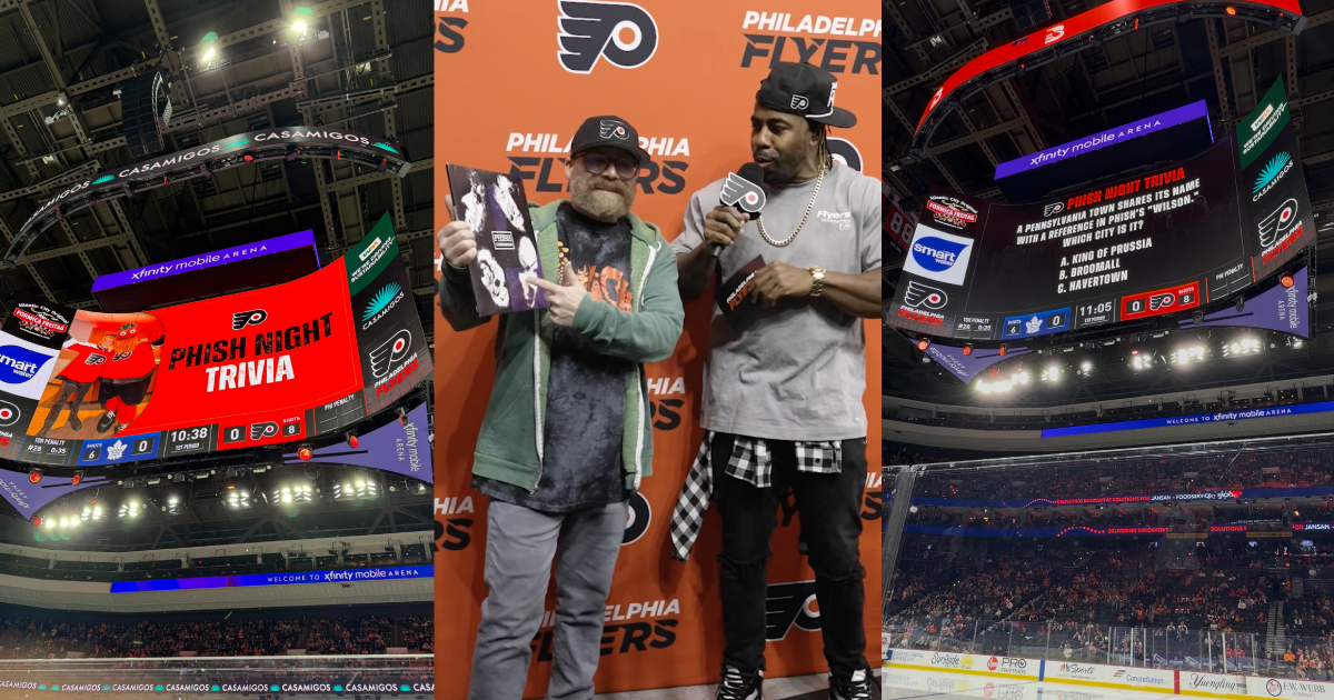 Philadelphia Flyers Host NHL’s First Phish Night, Fans Raise $10K For WaterWheel Foundation
