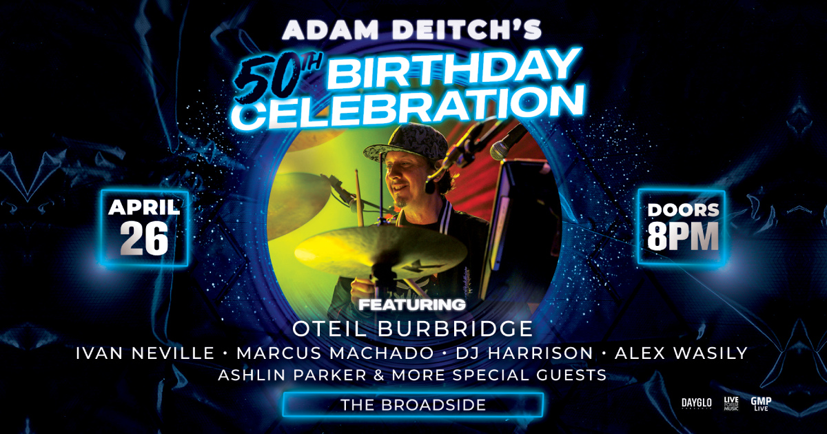 Adam Deitch Plots 50th Birthday Blowout During Jazz Fest Ft. Oteil Burbridge, Ivan Neville, More