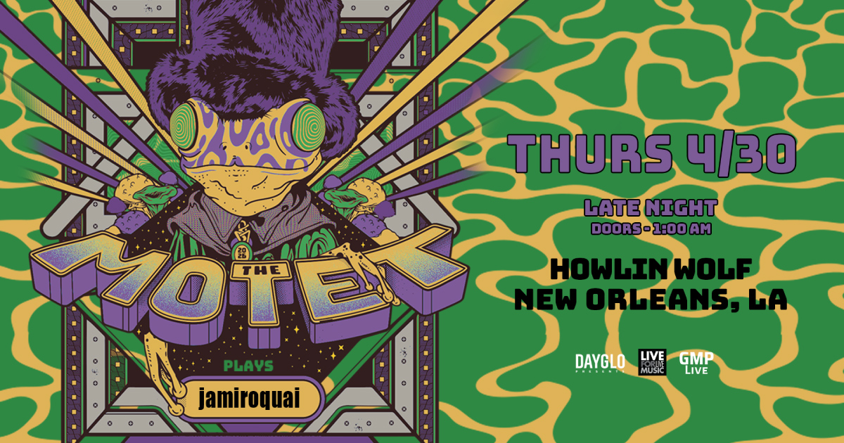 The Motet Sets Late-Night Jamiroquai Tribute Show In New Orleans During Jazz Fest 2026