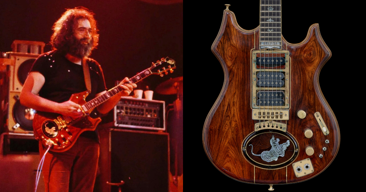 Jerry Garcia "Tiger" Guitar Sells For $11.5 Million At Auction, Obliterating $1-2 Million Pre-Sale Estimate